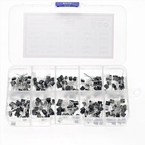 보관함 포함 트랜지스터 모음 키트 S8050 - 13001 팩 10 가지 값 200 개