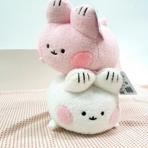 토끼의해 라토라 썸썸 25cm 2종 귀여운인형 인형 라토라인형, 화이트