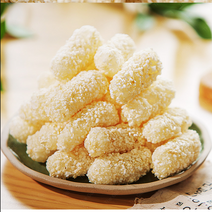 2대 전통 한과장인 찹쌀유과 조청 한과 대용량, 1개, 1.5kg