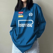 [봄신상/오버핏] 남여공용 FW 2023년 오버핏 프린팅 긴팔티셔츠 박스티 빅사이즈 루즈핏 긴팔티셔츠 LT-20