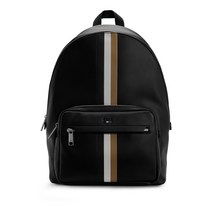 BOSS 인조 가죽 백팩 블랙50492014001