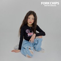 [리리소유] 포크칩스 24봄 체리뱅크롭티(M~JXL)