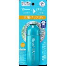 카오 Biore 비오레 UV 아쿠아리치 아쿠아 프로텍트 로션 70ml SPF50+ PA++++ [선크림 얼굴 바디용], 단일