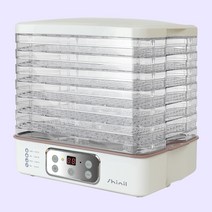 신일 6단 식품건조기 SFD-F2030 - 대류순환 히팅 건조 시스템 / 디지털 터치식 / 투명 트레이