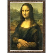 비엔퍼즐 레오나르도 다빈치 모나리자 명화 500피스 직소퍼즐액자 BN805-03, 퍼즐+앤틱실버액자