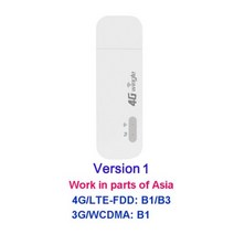 데이터쉐어링 라우터 유심 4G LTE 블루투스 차량용 휴대용 와이파이 USB, 버전 1