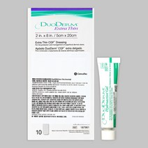 콘바텍 듀오덤 엑스트라씬 5X20CM 10매입 + 듀오덤 하이드로엑티브겔 15g 상처 드레싱, 1세트