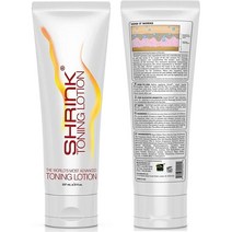 shrink 여성 및 남성을 위한 열 발생 허벅지 및 벨리 토닝 로션 크림 227g