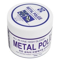 고광택 휠세정제 메탈폴리스 300g 클리너 화물차 대형트럭 휠클리너 알루미늄 찌든때 녹제거 라이트 휠세척제 화물차 대형트럭 머플러 금속재질 찌든때 녹제거 휠코팅제 다용도 휠크리너, 고광택 휠세정제(메탈폴리스)