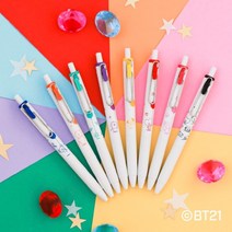 유니볼 원 한정판 BT21 0.38 단품 세트, UMN-SBT 38 옐로우