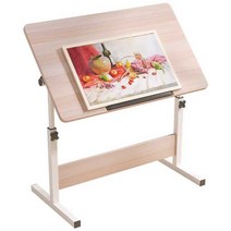 각도조절 이젤책상 테스크 스케치 그림 학원 학교 작업대 미술 드로잉 테이
