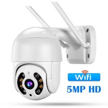 씨씨티비 감시 와이파이 카메라 야외 5mp hd 스마트 홈 ai 인간 감지 오디오 무선, 협력사, au 플러그