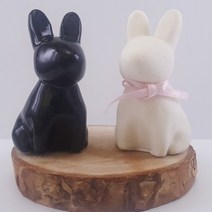 수제몰드 민무늬토끼(3D)