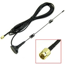 유무선 공유기 3G/4G 라우터 ANENG 고품질 새로운 2.4GHz SMA 7 dBi 무선 Wifi WLAN 신호 부스터 안테나 5X, 한개옵션0