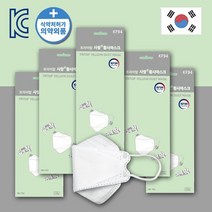국내생산 3D입체형 트라이탑 KF94 대형마스크 화이트 1매입 개별포장 100매/200매, 100매