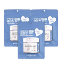 나이팅게일 데일리 더마 클렌징 패드티슈 마일드 애씨드, 10개입, 9개