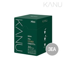 카누 디카페인 미니 30T x 3개, 단품, 단품