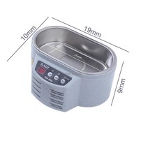 스테인리스 스틸 초음파 세척기 쥬얼리 안경 스마트, 01 110V_02 EU
