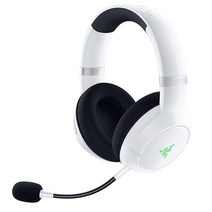 Razer 카이라 프로 무선 게임용 헤드셋 Xbox 시리즈 X|S One용: 트라이포스 티타늄 50mm 드라이버 슈퍼카디오이드 마이크 전용 모바일 EQ 페어링 및 블루투스 5.0, White_Kaira Pro Xbox
