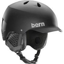 스키 스노우보드 헬멧 베른 와츠 EPS 스노우, Matte Black, S