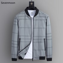 Sevenmoon 여름남자 데일리 경박스럽다 오버핏 간략하다 체크요 도안