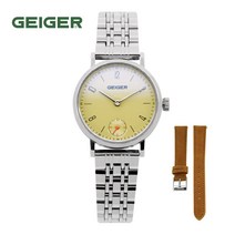 가이거 여성 메탈시계 GE1163GYS_L(＋가죽밴드 1종)