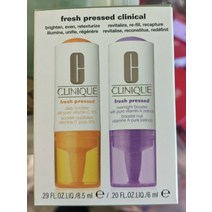 크리니크 프레시 프레스드 클리니컬 데일리+오버나이트 부스터 퓨어 비타민 C&A