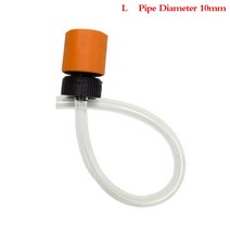 고압세차기 부품 부속 콜라 병이 있는 리튬 배터리 와셔 건용 어댑터 고압 건 호스 빠른 연결 세척 액세서리, [01] L