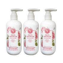꽃을든남자 스킨샤워 로즈 폼클렌징, 530ml, 3개