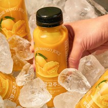 무설탕 물없이 망고 그대로 만든 맛있고 꾸덕한버디망고 주스 270ml 10병 [100%망고퓨레], 10개