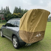 아이두젠 차박텐트 브리즈문 루프탑 도킹 트렁크 SUV 카니발 쏘렌토 투싼 차박텐트, 블랙 파이프 투어 텐트 2인