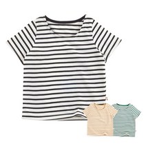 까꿍놀이터 3종 톤톤반팔티3종세트 유아 여름 반팔 국내제작