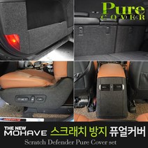 카이만 [더뉴모하비] 실내 스크래치방지 퓨얼커버, 시트사이드 커버, 더뉴모하비