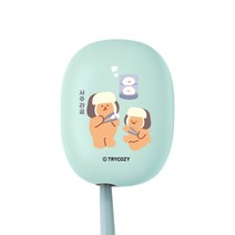 트라이코지 겨울동물 LED 미니 휴대용 칫솔기 STB-022, 사주라곰