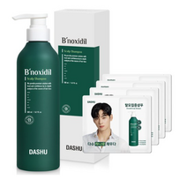 다슈 비녹시딜 스칼프 탈모 샴푸 500ml + 샴푸 파우치 6ml x 4p 세트, 4세트