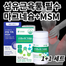 근막통증 증후군 류마티스 섬유근육통 이상근증후군 근육통 신경통 필수 마그네슘 약국 영양제, 4개, 180정