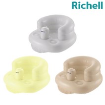 릿첼 베이비 소프트의자 유아 목욕 아기의자 수리패치포함, 그레이