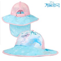 겨울왕국 플랩 챙모자 여름 숲체험 등산 가벼운 모자