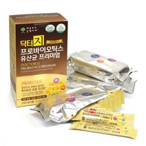 닥터지 프로바이오틱스 유산균 지근억 포스트바이오틱스 비피더스 유산간균 토종유산균 모유 유산균분말 장내유익균, 60g, 1개