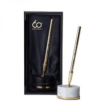 모나미 60주년 프러스펜 3000 데스크펜 스페셜 에디션 - 한정판 프리미엄 럭셔리 유성볼펜 고급펜, 블랙 마블(Black Marvel)