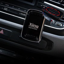 삼항LED 씽XING 올뉴카니발 카렌스 전용 카드슬롯 스마트폰거치대 휴대폰 핸드폰 자동차량, 블랙, 1개