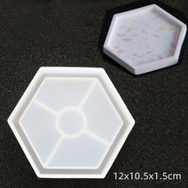 연꽃 석고 화분 금형 라운드 양초 항아리 실리콘 금형 수제 보석 보관 상자 콘크리트 만들기, F