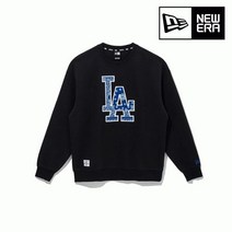 뉴에라 MLB 빅 페이즐리 LA 다저스 맨투맨 블랙 13546483