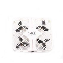 IOTPN RC 드론 헬리콥터 EBOYU 382 2.4GHz 4CH 스카이 팬텀 w/자이로/3D 롤/스피드 스위치/LED 라이트/보호 프레임 쿼드 콥터 RTF, [01] WHITE