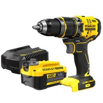 스탠리 SBD721M2K 20V 4.0Ah 충전 해머드릴 드라이버 브러쉬리스 햄머드라이버 배터리팩1개