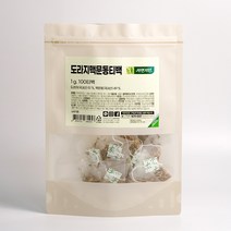 자연지인 국내산 도라지맥문동차 삼각티백 호흡기에좋은 카페인없는 물대신 마시는 차, 1g, 1개입, 150개