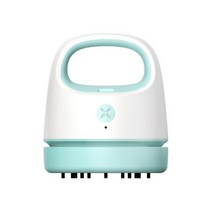 USB 충전 데스크탑 진공 청소기 색종이 애완 동물 머리 제거 브러시 노트북 컴퓨터 키보드에 대한 휴대용, 01 Blue