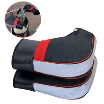 [진영커머스]오토바이방한토시 야간 반사 방수 겨울핸들커버, one size, 1.반사토시45cm