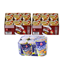 짜파게티범벅12개+진라면순한맛소컵6입, 짜파게티범벅12+진순6