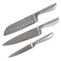 한샘 올스텐 핸들 칼 세트 과도+산도쿠+쉐프식칼 3종, 한샘 올스텐 핸들 칼세트 과도+